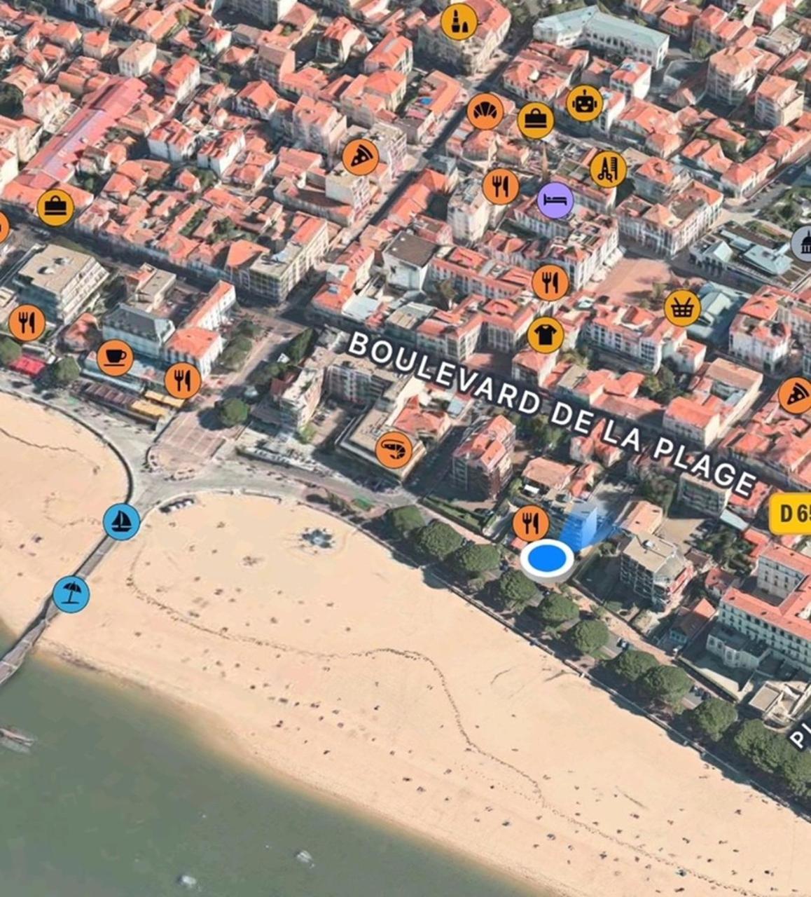 Studio Face Plage / Centre Ville Arcachon Zewnętrze zdjęcie